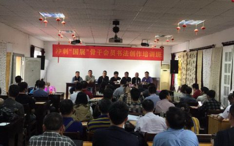 武汉书协成功举办冲国展及军运会全国书展书法培训班