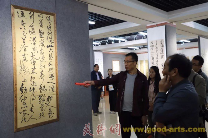 与古为新——杨世荣临创黄庭坚书风作品展在甘南文博馆开幕