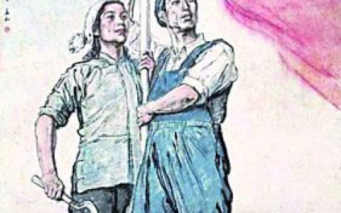 五星红旗 我为你自豪 飘扬在美术作品中的国旗 –