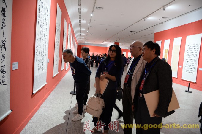 第七届世界军人运动会全国书法作品展在武汉开幕