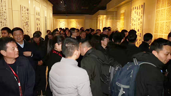 履践时代精神 追求正大气象全国第十二届书法篆刻展览行书草书展开幕式在陕西宝鸡举行 –