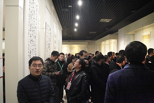 履践时代精神 追求正大气象全国第十二届书法篆刻展览行书草书展开幕式在陕西宝鸡举行 –