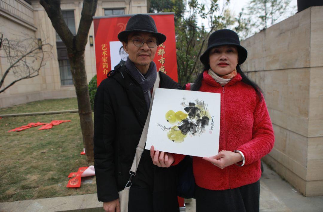 成都市成华区书法家协会开展2020“迎新春书画艺术进基层慰问活动”