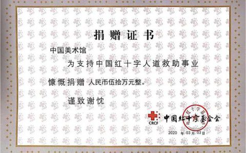 中国美术馆以实际行动支援湖北新冠肺炎疫情防控