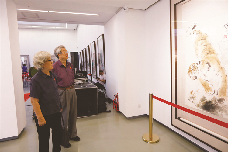 翰墨流金——中国国家画院经典美术作品展在京开幕