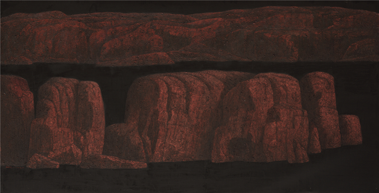 徐里《永恒的辉煌》180cm×350cm 油画.jpg “一带一路”国际美术工程作品展在京展出