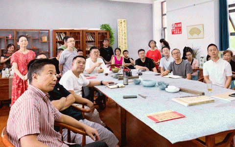 四川省书协副主席龚小膑一行到金堂进行书法艺术交流指导 – 四川书法家网