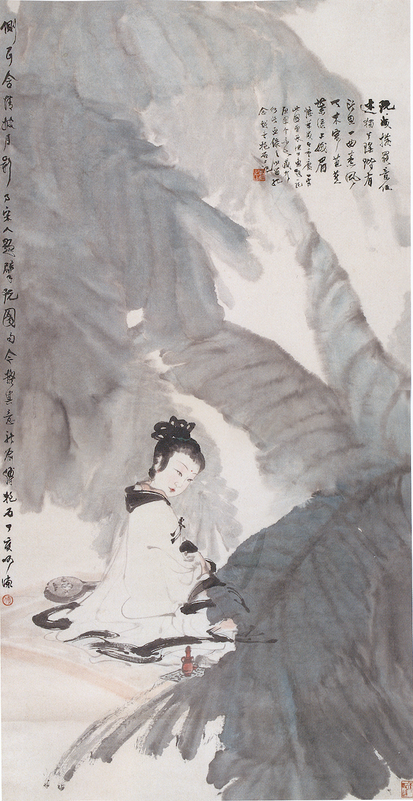 从傅抱石人物画的历史故实题材，看其创作灵感与创新| 中国书画展赛网