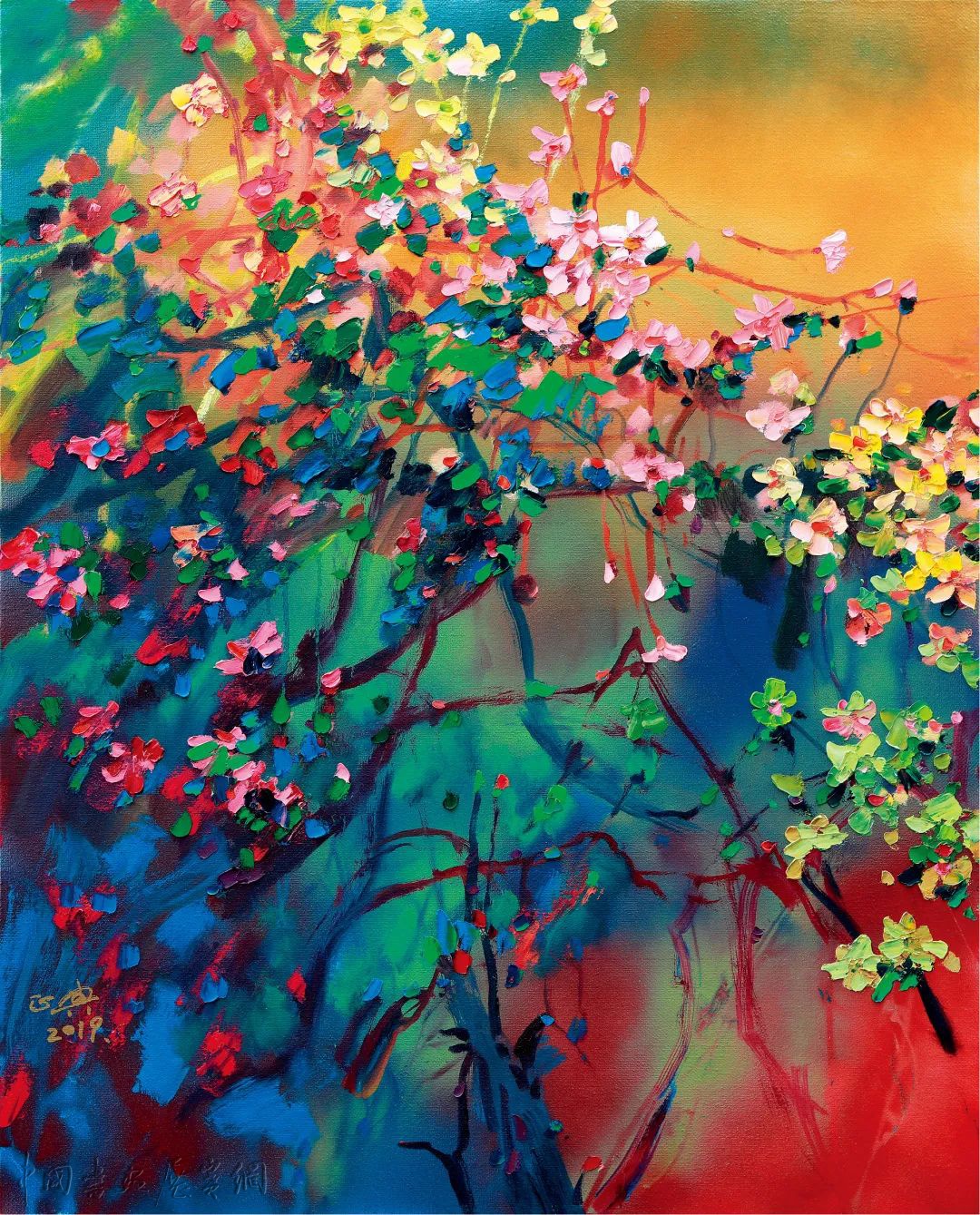展讯| 梦中的格桑花——刘正兴油画作品展| 中国书画展赛网