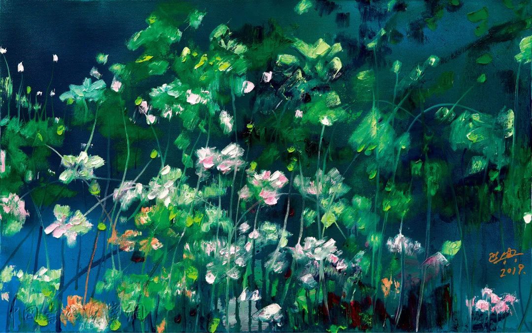展讯| 梦中的格桑花——刘正兴油画作品展| 中国书画展赛网