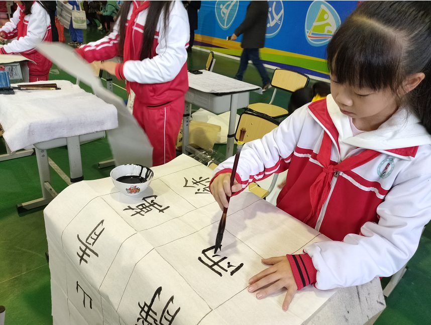 “墨香青城.大美都江”，来看都江堰中小学生书写经典！
