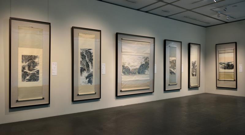看陆俨少、宋文治、周昌谷的“丹青之谊”，上海联展三家经典| 中国书画展赛网