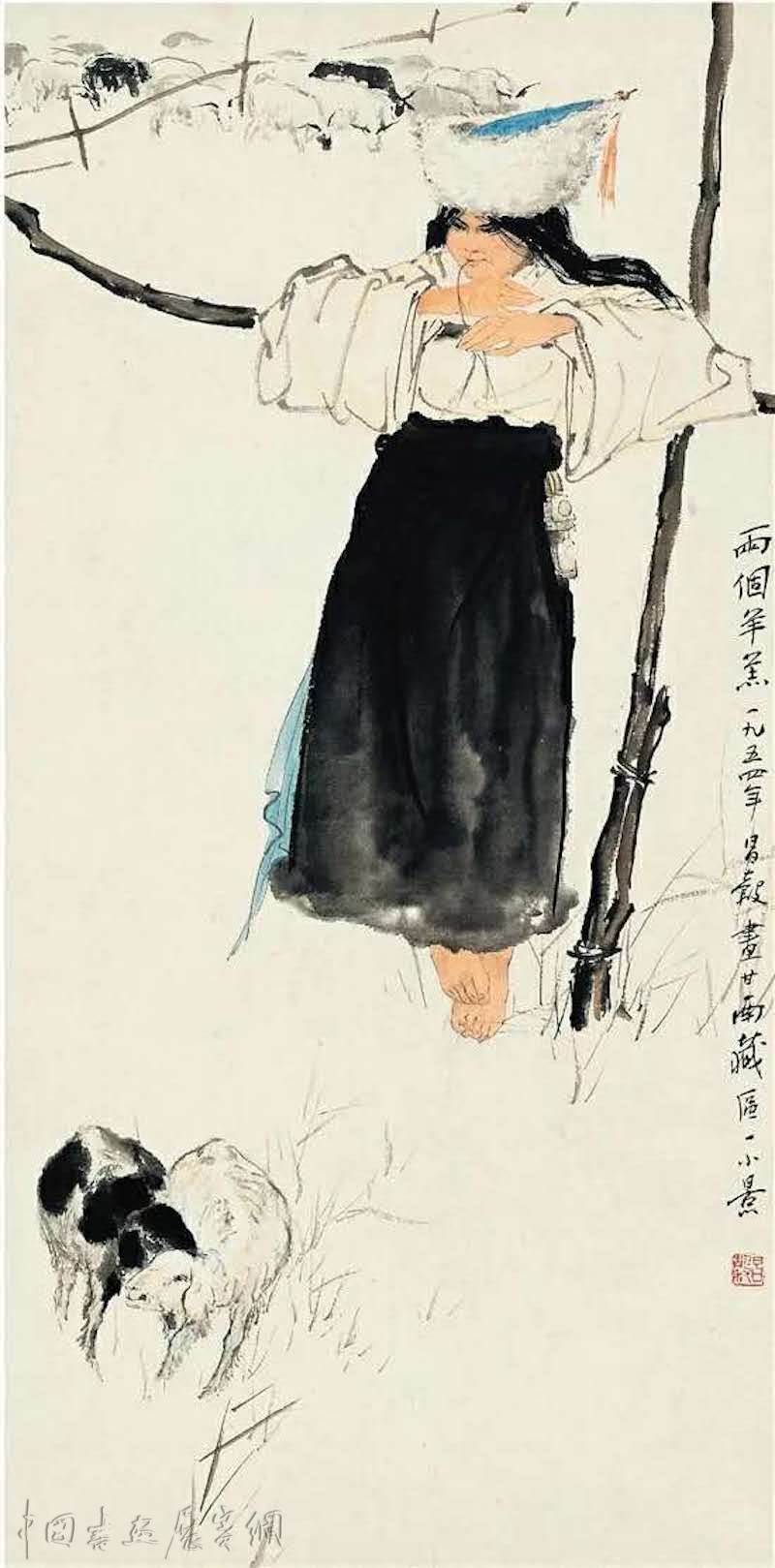 看陆俨少、宋文治、周昌谷的“丹青之谊”，上海联展三家经典| 中国书画展赛网