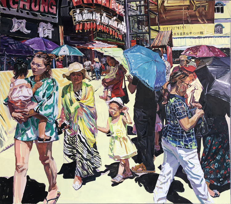 南风徐来——北回归线油画群体作品展在北京开幕