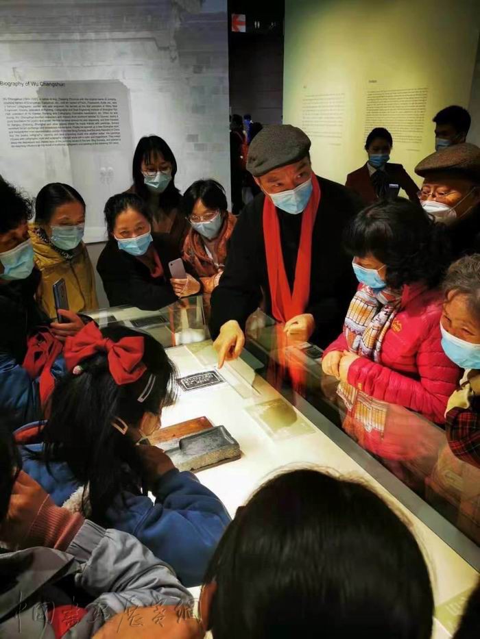 对话|吴昌硕曾孙谈曾祖父与上海:金石之力,草木之心 | 中国书画展赛网