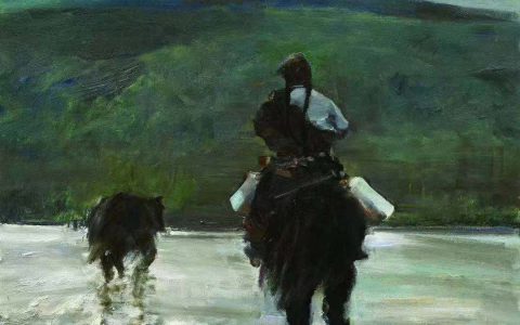 “八十回眸”卢象太油画展：画普通、平凡的人和景