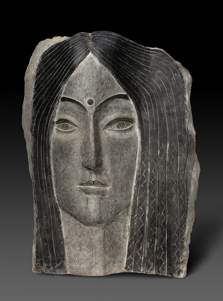 10盛扬《卓玛》玻璃钢,高180cm,1984.jpg 万古雪域开新篇——庆祝西藏和平解放70周年美术摄影展在京开幕