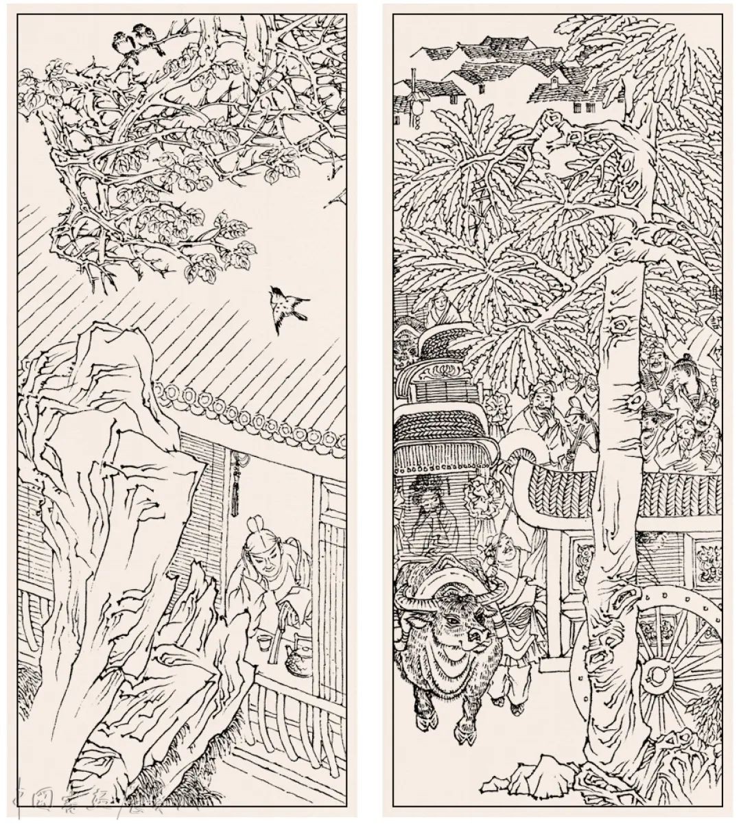 现场|从贺友直经典看起:白描是一种精神,也一直在传承