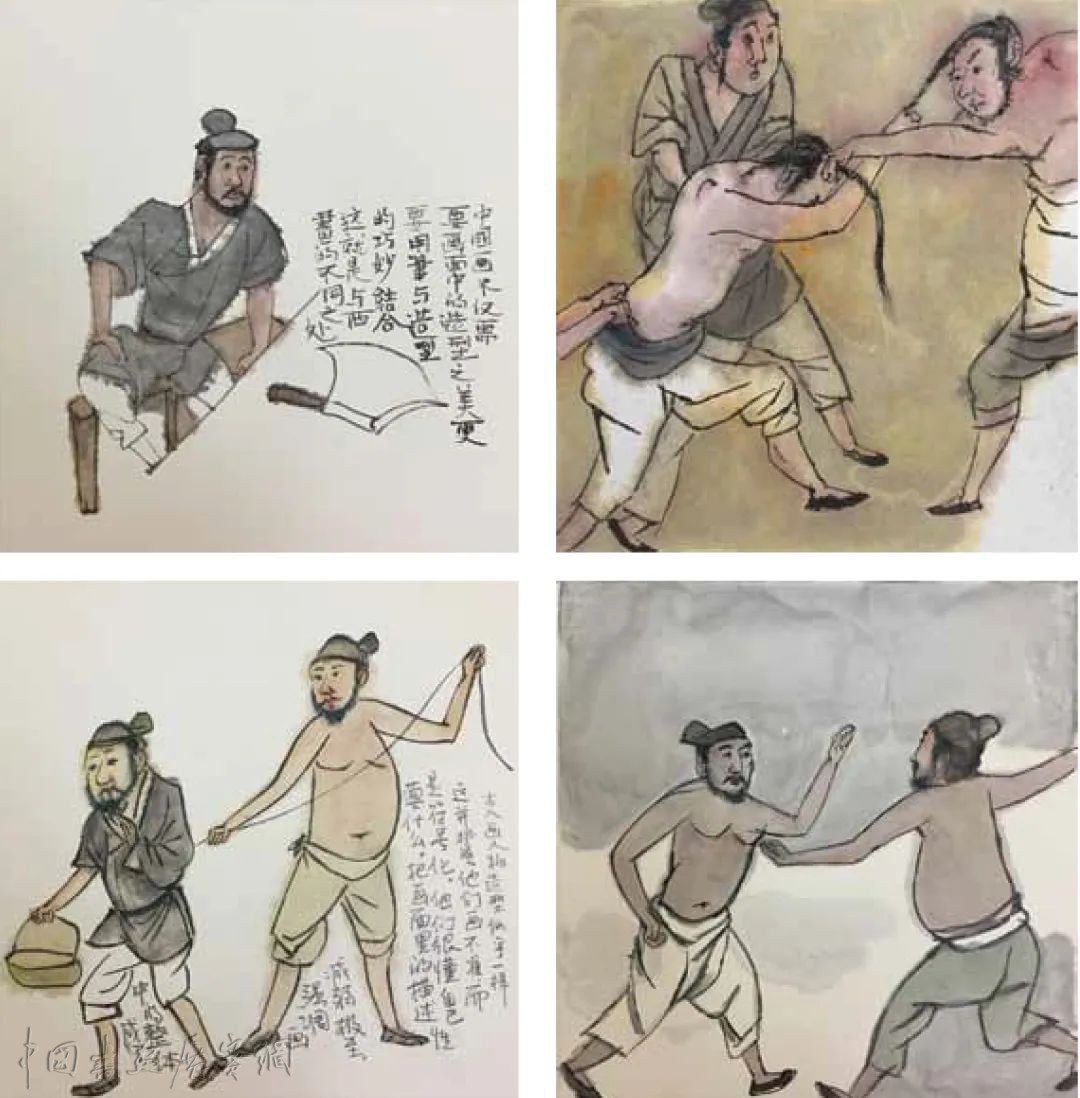 现场|从贺友直经典看起:白描是一种精神,也一直在传承