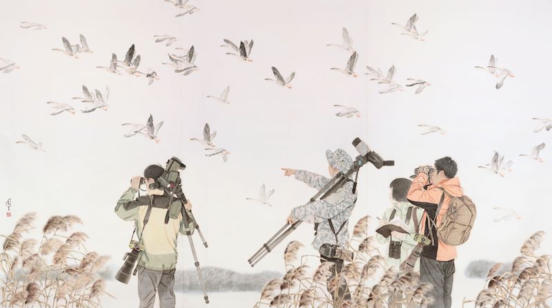 “日出东方”特展:重大美术创作共庆百年华诞