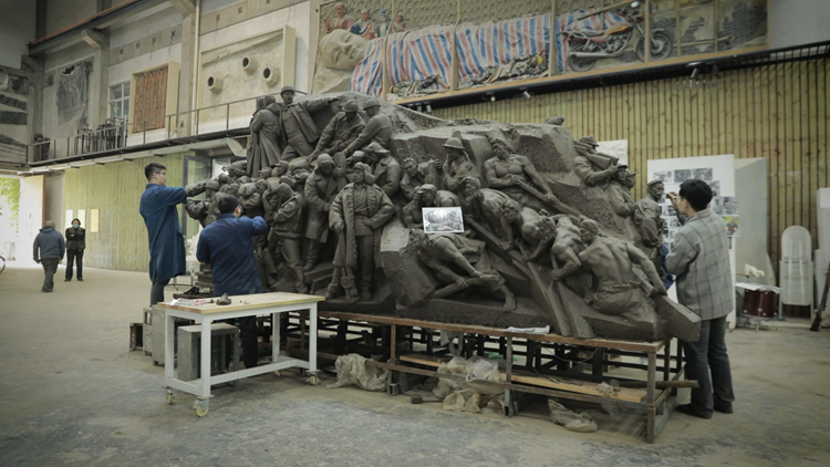 “建党100周年主题雕塑工程”《攻坚》创作谈