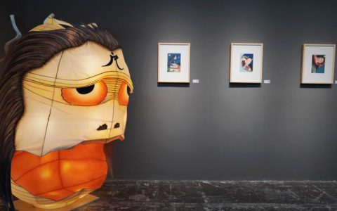 现场|浮世绘中的“百鬼夜行”，北京呈现日本妖怪文化展