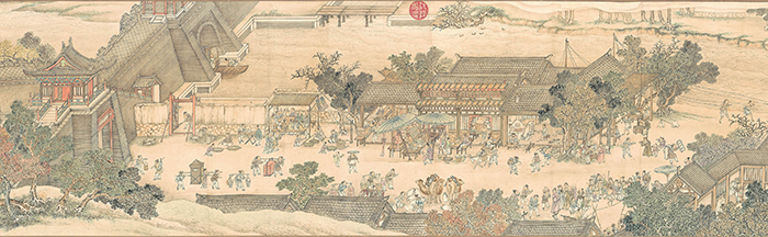南京德基美术馆今秋重开，百倍放大呈现清代《金陵图》