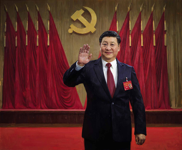 223(非选题号)《人民的信任》-何红舟-油画-195 cm×235 cm.jpg 徐里:弘扬伟大建党精神 推动新时代中国美术事业高质量发展——习近平总书记“七一”重要讲话学习体会