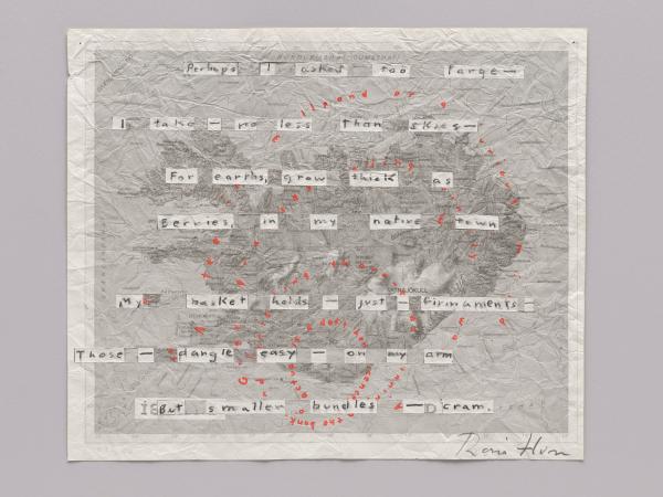 观展｜美国艺术家罗尼·霍恩：流动的水、文字与自我
