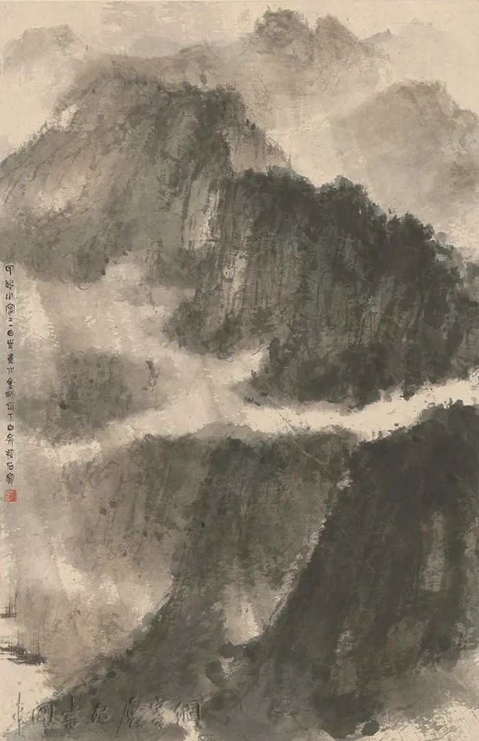 傅抱石作品武汉开展，呈现二万三千里写生轶事