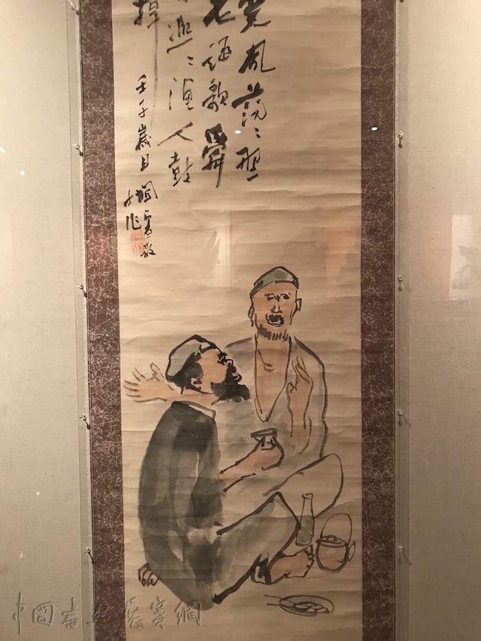 现场|从钱瘦铁强大的朋友圈,看其笔墨传奇与雄强