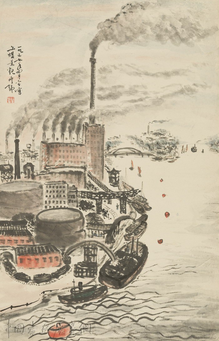 现场|从钱瘦铁强大的朋友圈,看其笔墨传奇与雄强