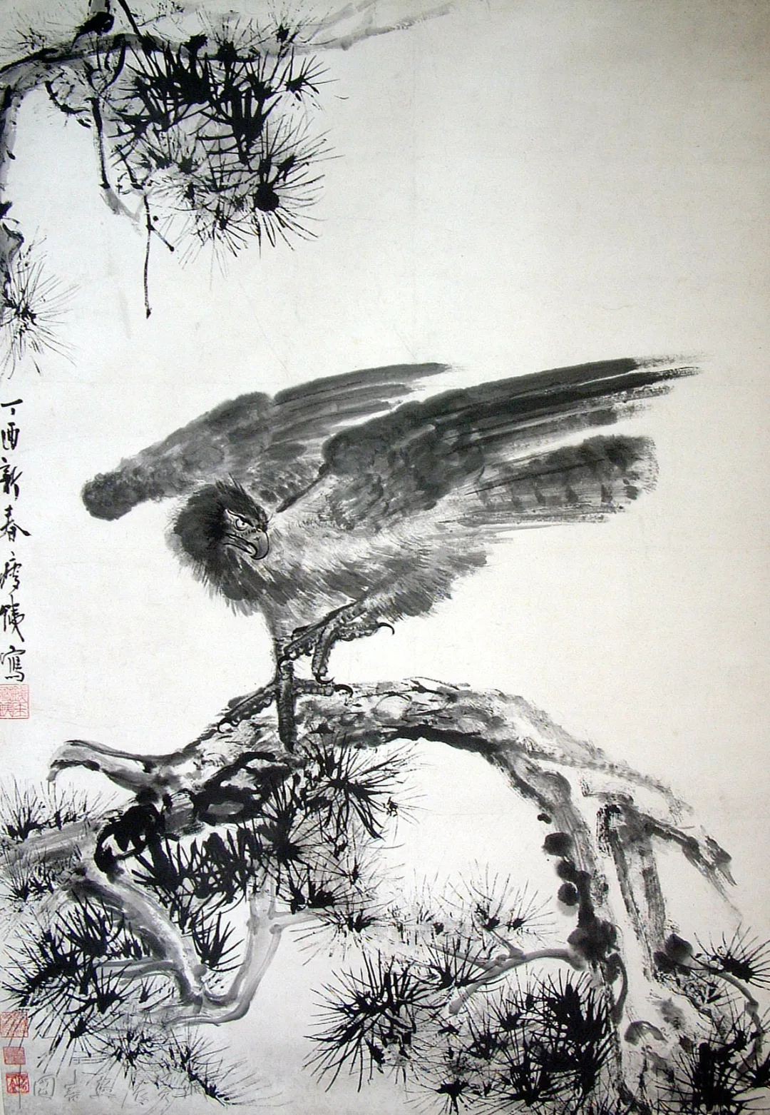 现场|从钱瘦铁强大的朋友圈,看其笔墨传奇与雄强