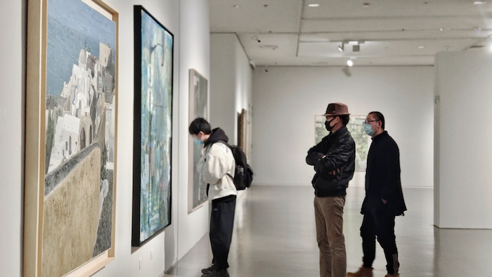 上海美术大展开幕,显目位置“让位”给青年艺术家