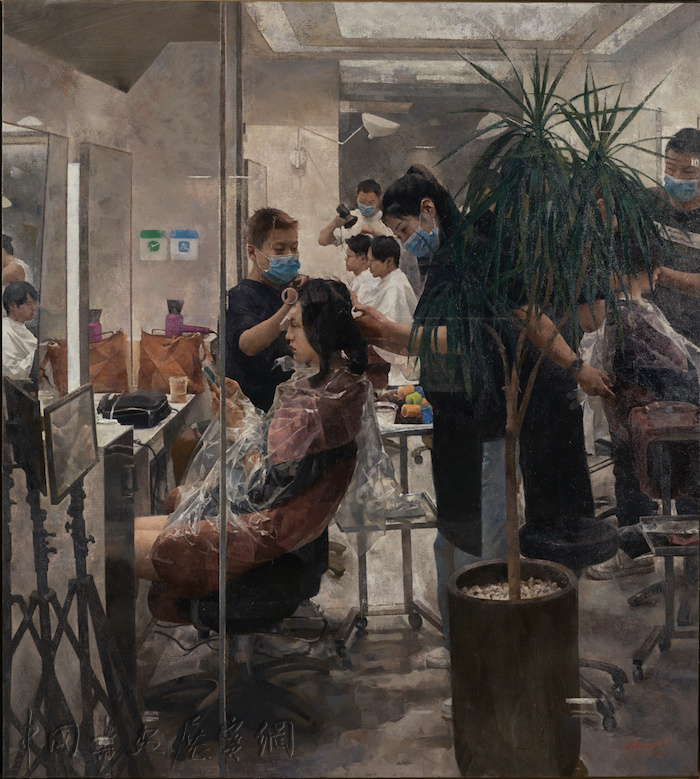 上海美术大展开幕,显目位置“让位”给青年艺术家