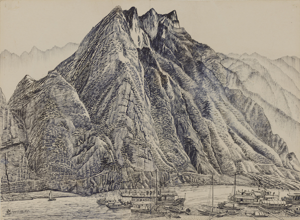 纪念|祝大年诞辰105周年,清华艺博呈现其写生创作