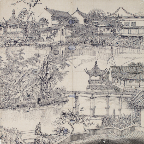 纪念|祝大年诞辰105周年,清华艺博呈现其写生创作