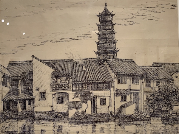 纪念|祝大年诞辰105周年,清华艺博呈现其写生创作