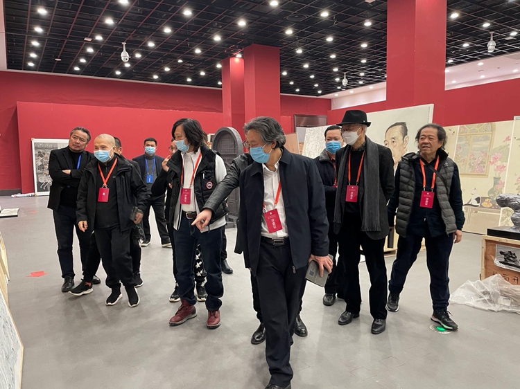14.jpg “第七届全国青年美术作品展览”复评工作在杭州举行
