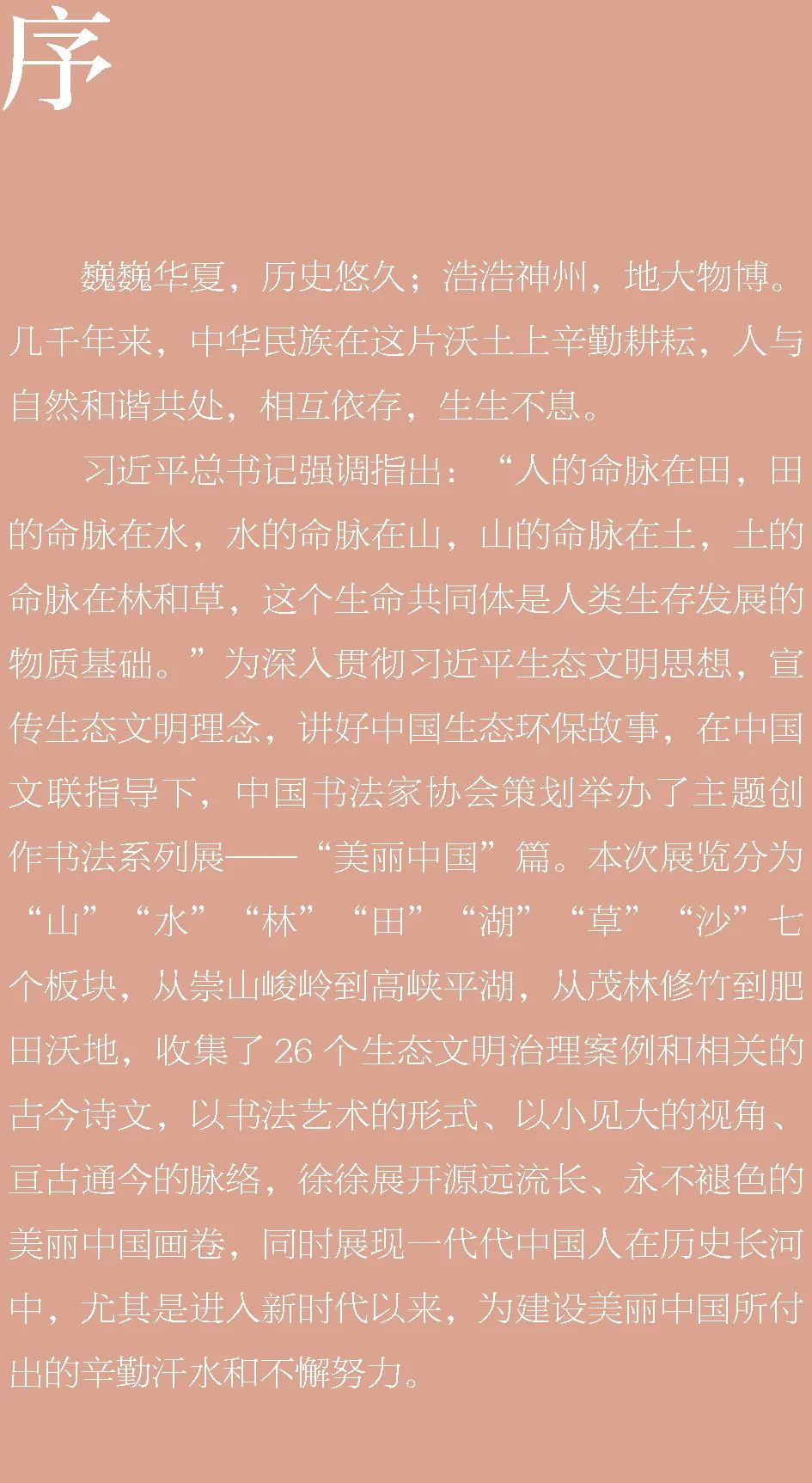 中国书协主题创作书法系列展——美丽中国 中国书协主题创作书法系列展——美丽中国