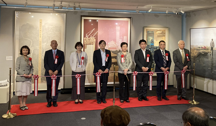 “透过艺术看中国——北京国际美术双年展精选作品展”在东京成功举办