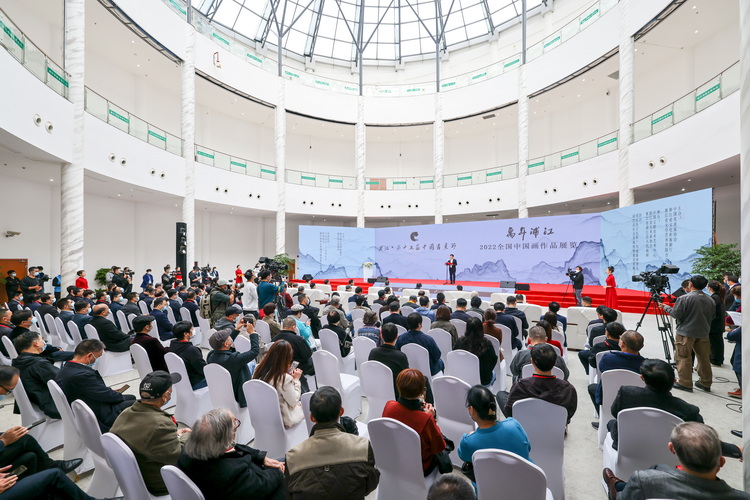 2022“万年浦江”全国中国画作品展览在浙江浦江开幕