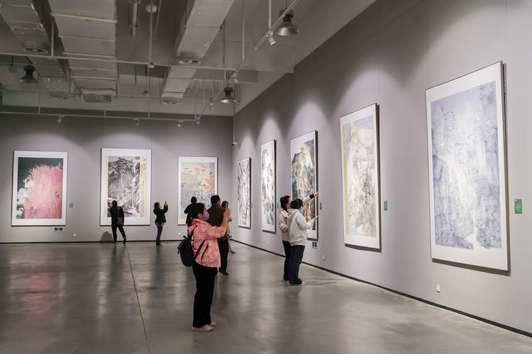 2022·南田秀逸——中国画作品展览在常州市开幕