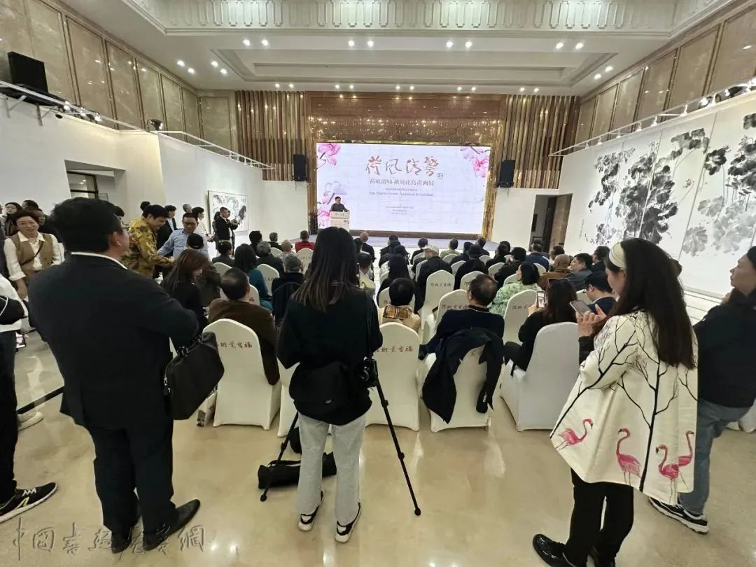 荷风清响——戴晓花鸟画展在成都开幕 荷风清响——戴晓花鸟画展在成都开幕