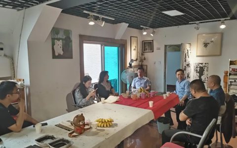 武侯区社科联主席黄果到武侯区书法家协会调研