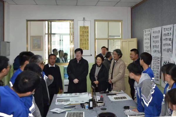中国文联定点帮扶工作组赴甘肃武都调研