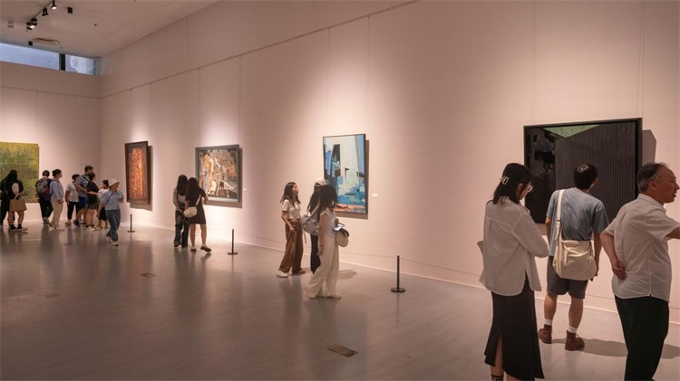 第六届全国漆画展览在重庆开幕