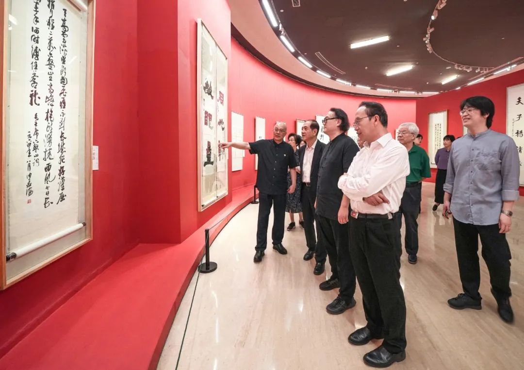 “书学之路——高校书法教育六十年成果展”于中国美术馆开幕 | 中国书画展赛网