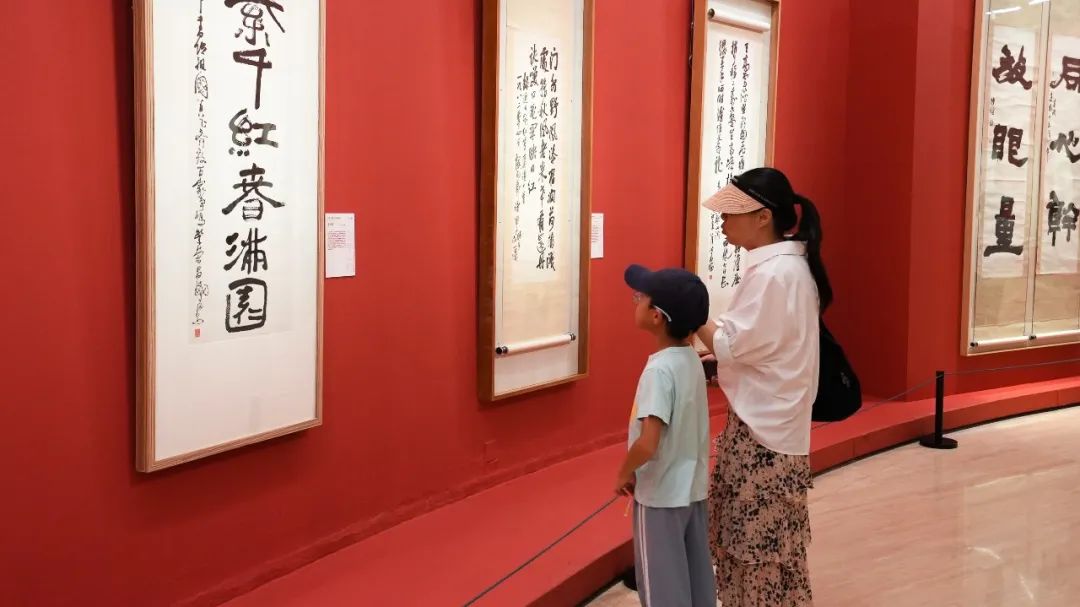 “书学之路——高校书法教育六十年成果展”于中国美术馆开幕 | 中国书画展赛网