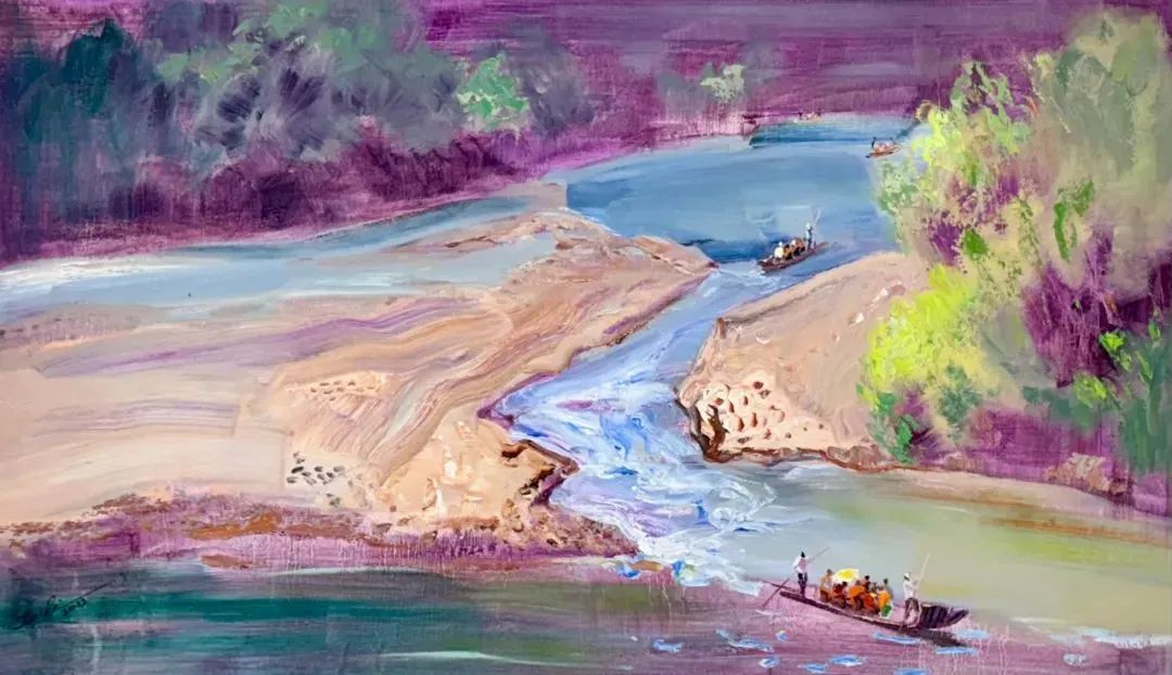 秘境之旅——徐里油画艺术作品展在日本东京隆重举行| 中国书画展赛网
